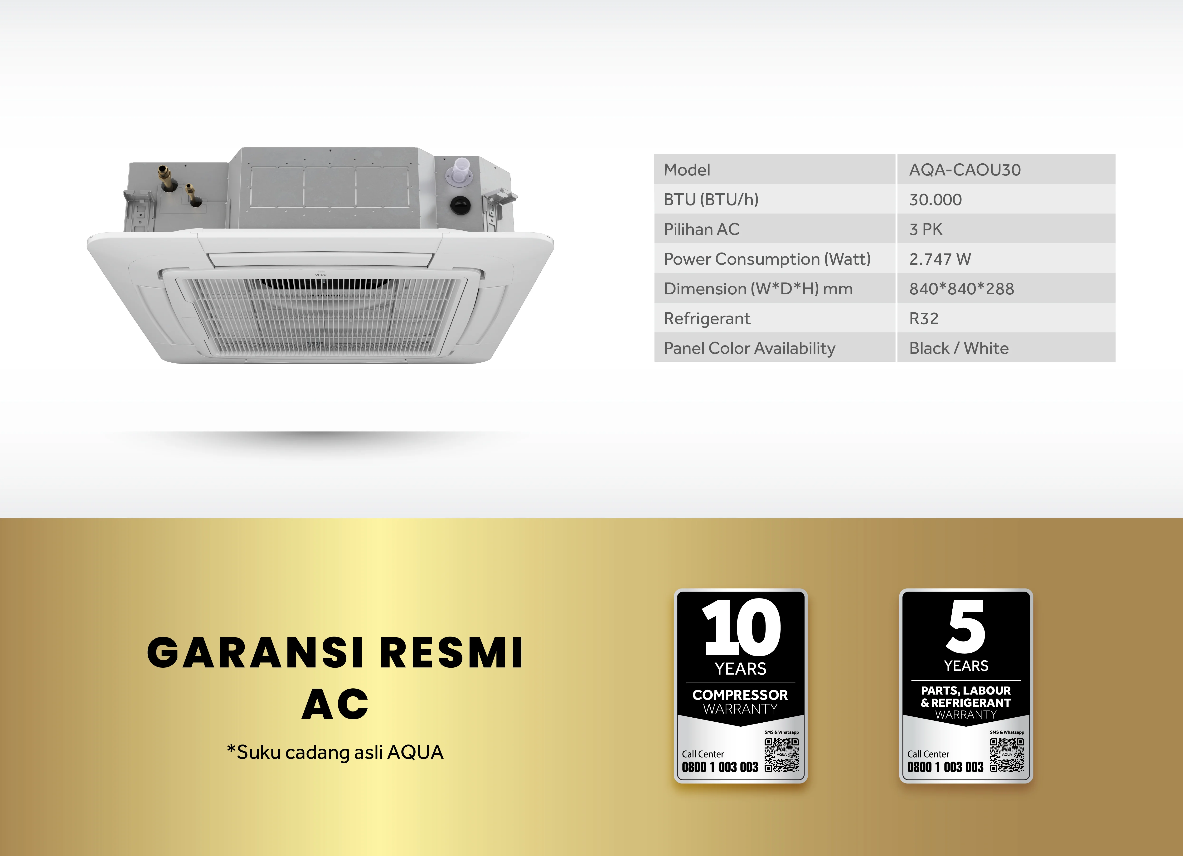 AC AQUA Elektronik AQA-KCR10VSW